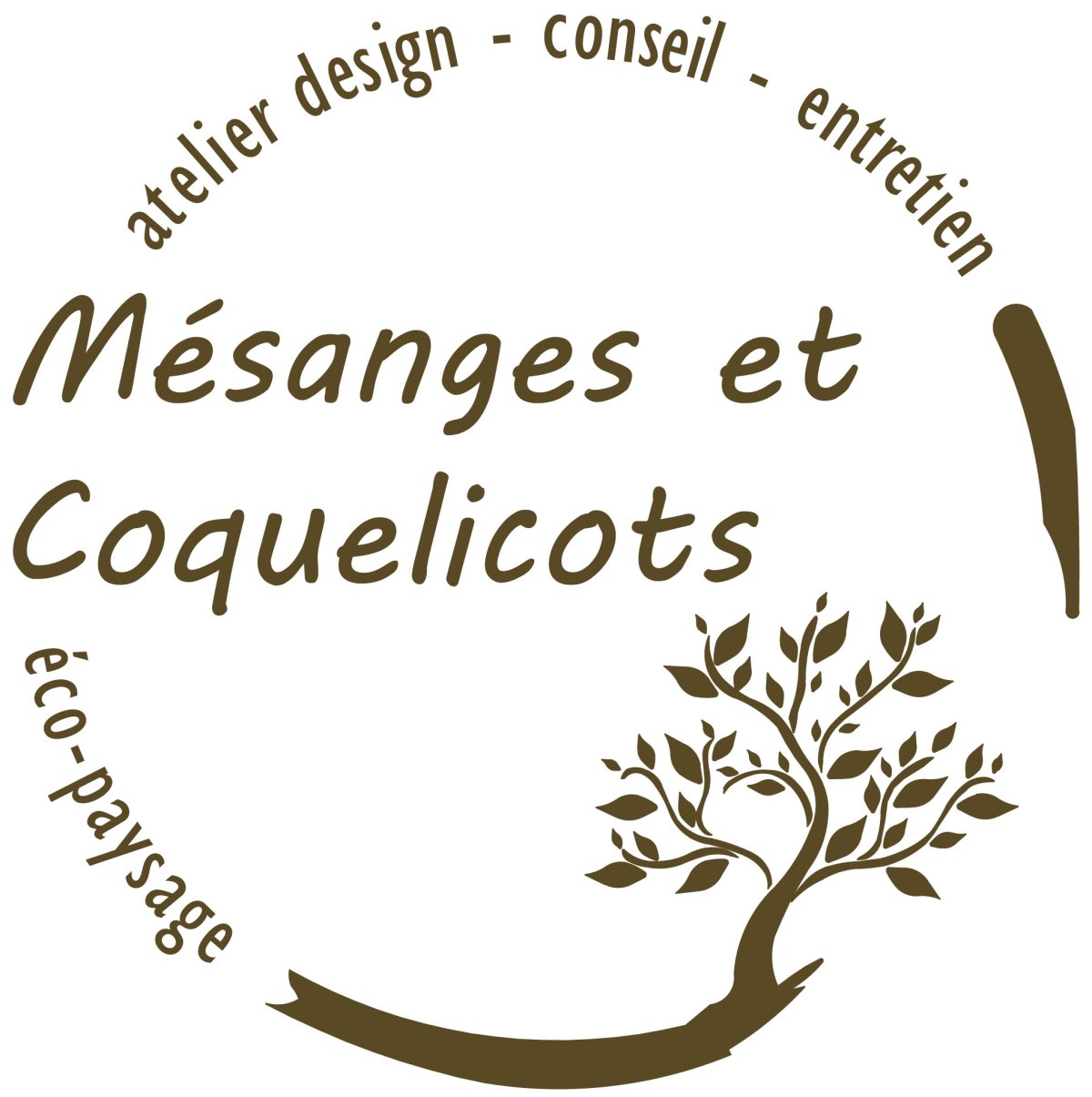 Mésanges et Coquelicots